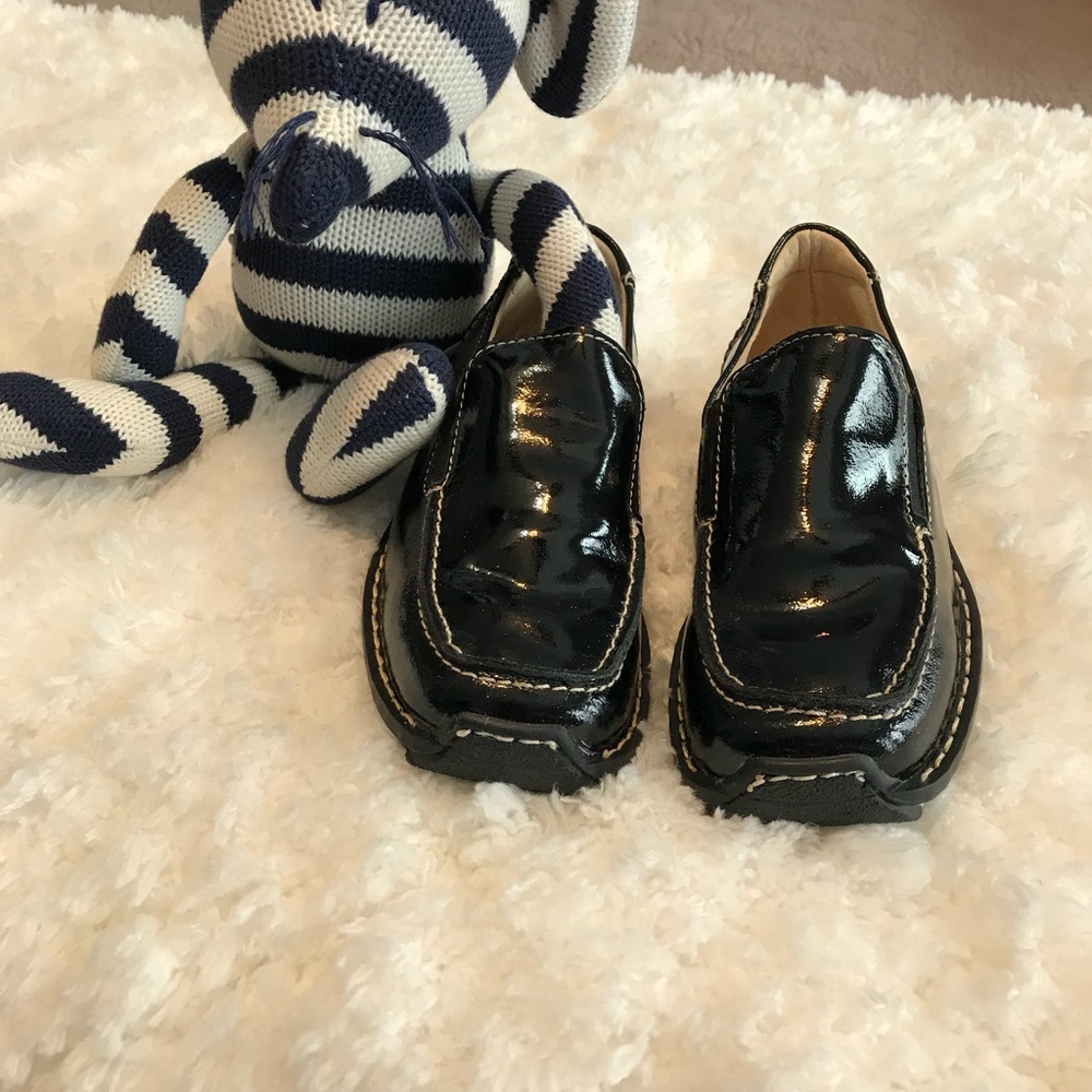 Villa Scarpa unisex kids Bck suede loafer sz 29